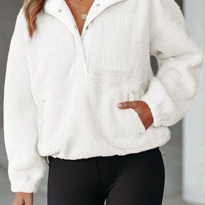 Fleece Pullover Sweatshirt